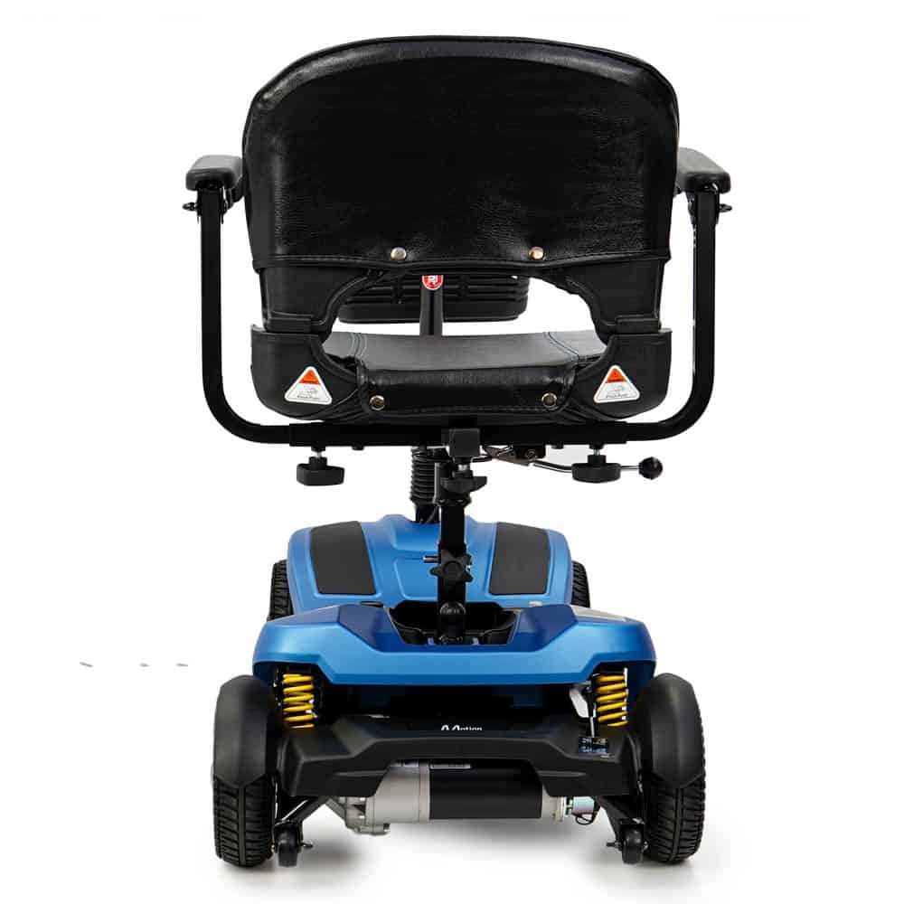 lithilite portable mobility scooter rear view