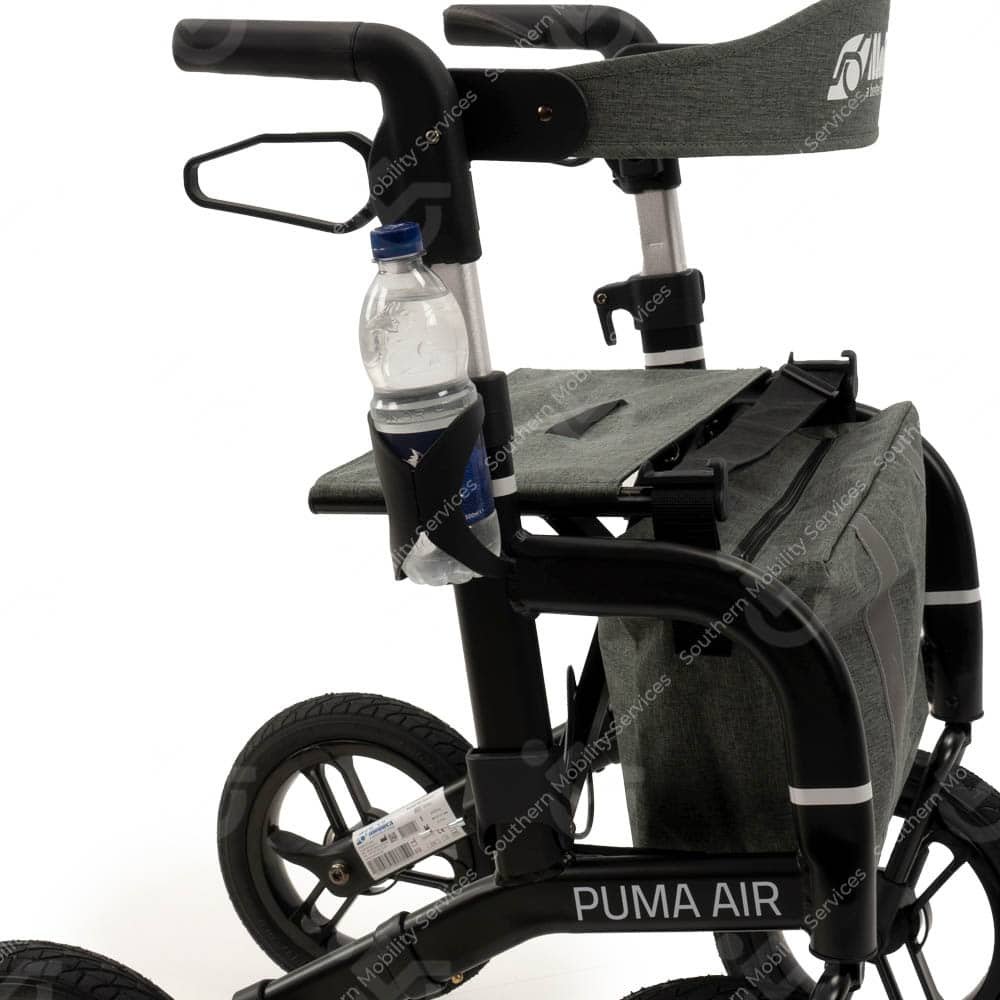 puma air rollator water bottle holder