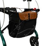 saljo carbon fibre 4 wheel walker shopping bag