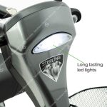 sapphire 2 portable mobility scooter front led lights