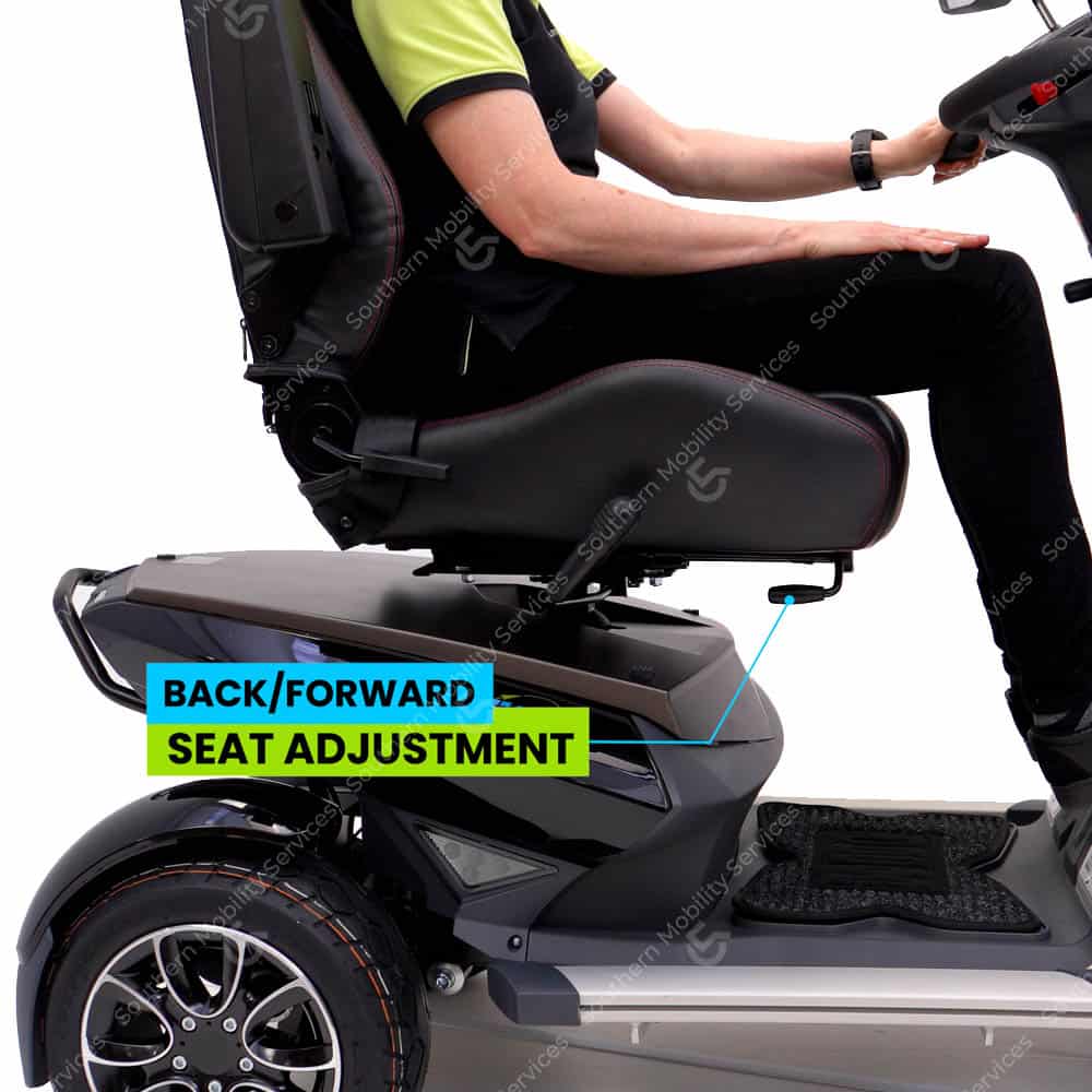 vita sport 8mph mobility scooter seat adjuster