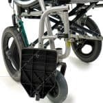 karma 115 transit wheelchair legrest open