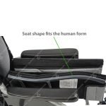 karma 115 transit wheelchair s shaped seat