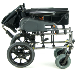 karma flexx tall wheelchair half folding back fleet