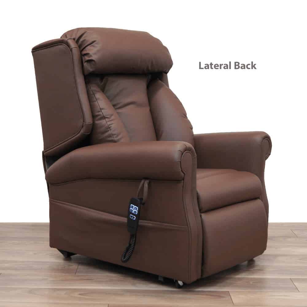 lateral support dual motor riser recliner chair