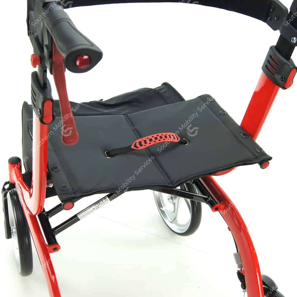 red 4 wheel nitro stroller seat