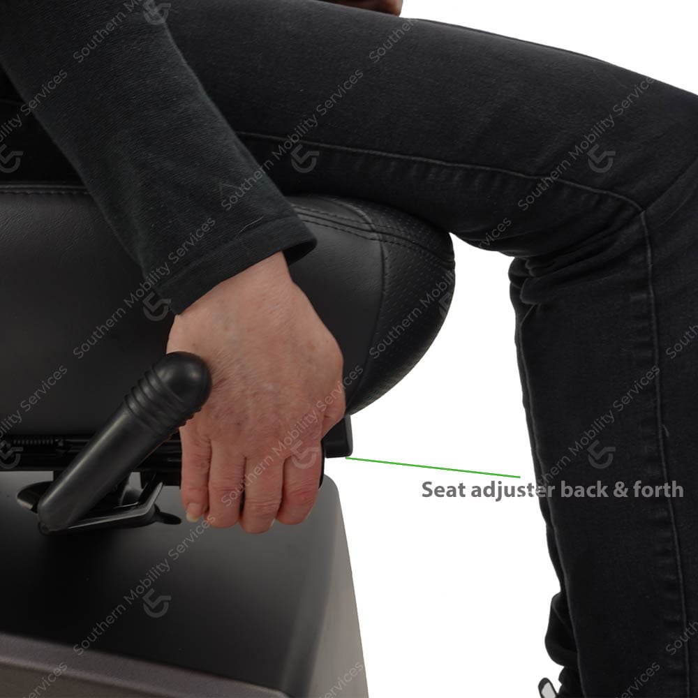 vita e mobility scooter seat adjustment