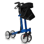 panther 4 wheel rollator folded