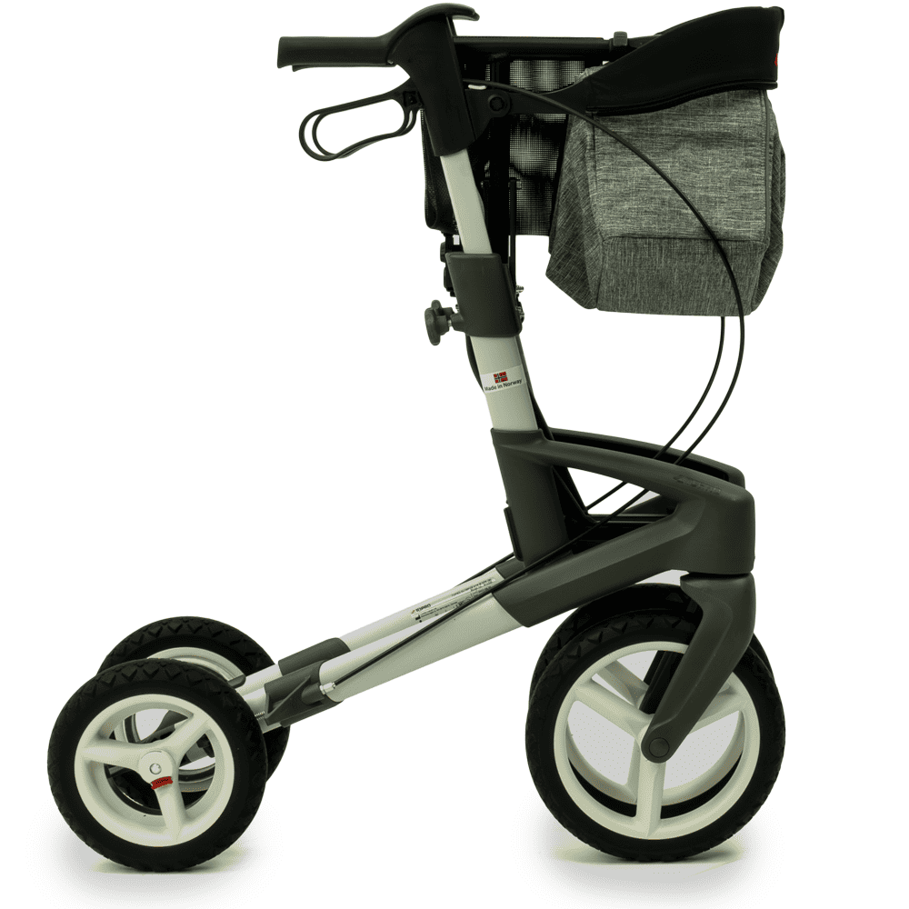 topro olympos 4 wheel walker rollator folded alton
