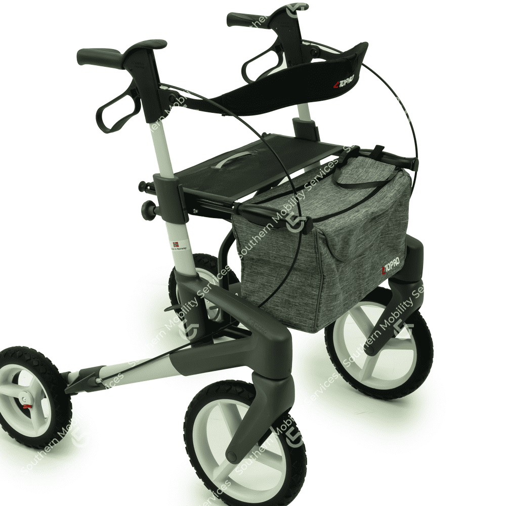 topro olympos 4 wheel walker rollator newbury