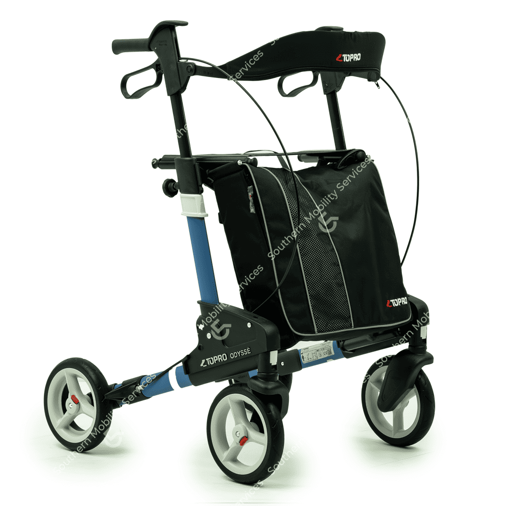 topro odyssa 4 wheel walker rollator basingstoke