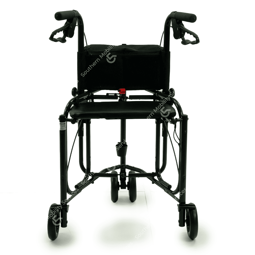 uni scan lightweight 3 walker with seat thatcham
