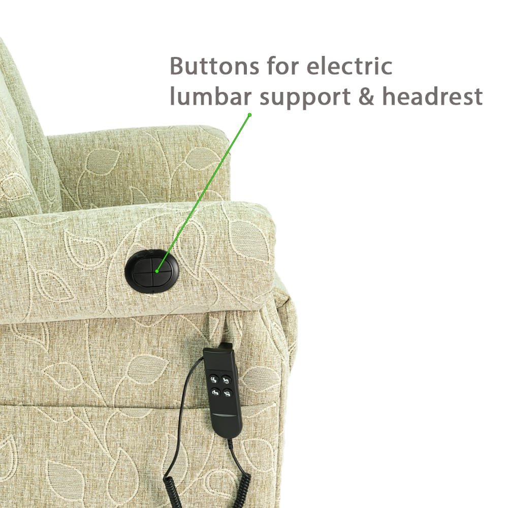 electric lumbar hearest buttons