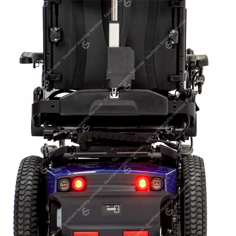 invacare aviva rx40 powerchair rear view