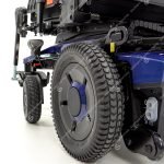 invacare aviva rx40 powerchair side view