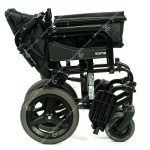 karma sparrow transit wheelchair folded