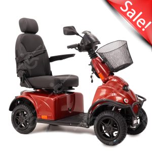 mini crosser mobility scooter 8mph front image