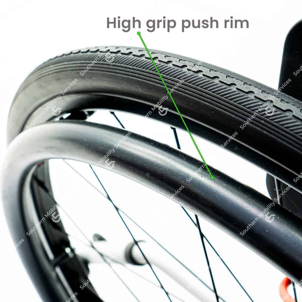 invacare action 4 lite push rim