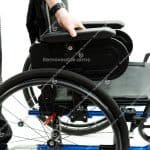 invacare action 4 lite wheelchair removeable arms