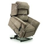 small dual motor tilt in space riser recliner chair newbury