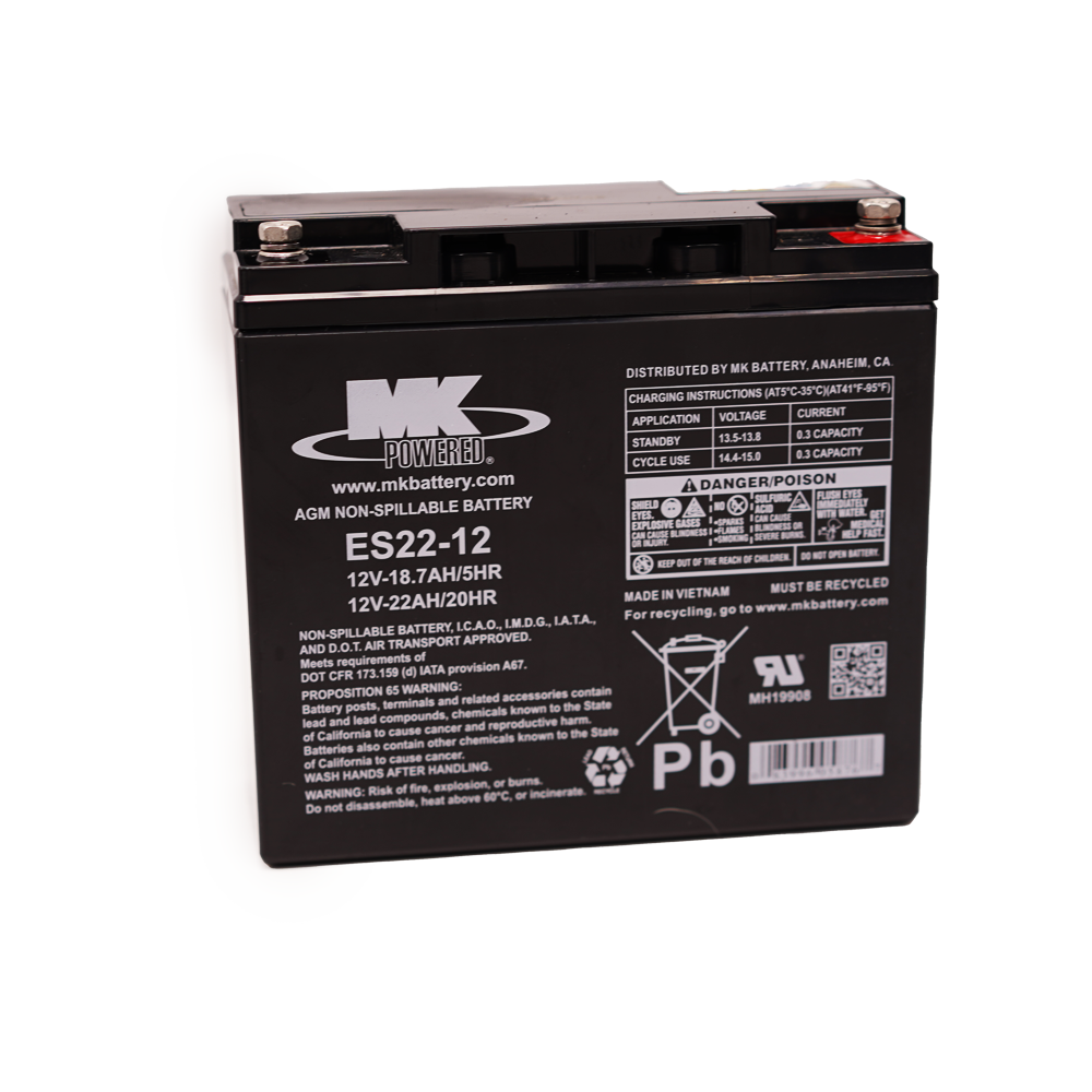 22ah mobility scooter powerchair batteries