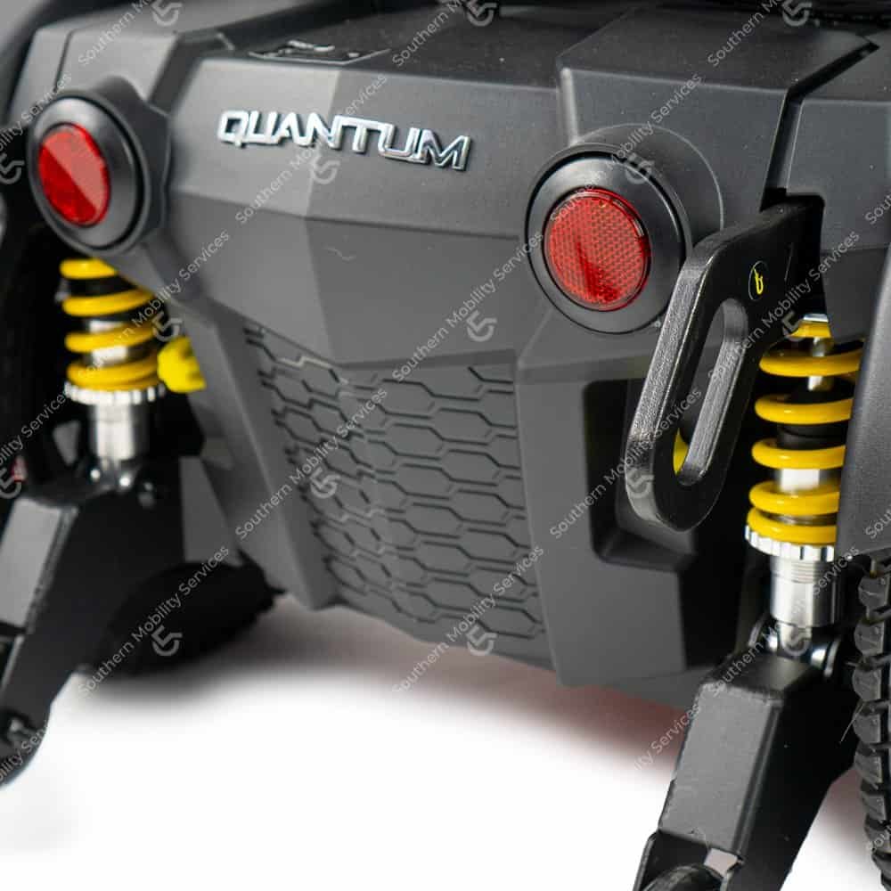 quantum aspen attendant powerchair suspension