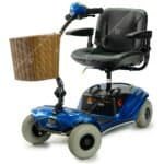 used blue portable mobility scooter basingstoke