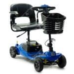 used vogue portable mobility scooter blue