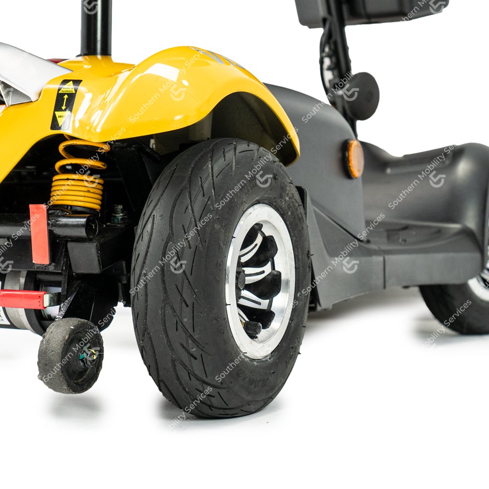 used rascal vista portable mobility scooter suspension