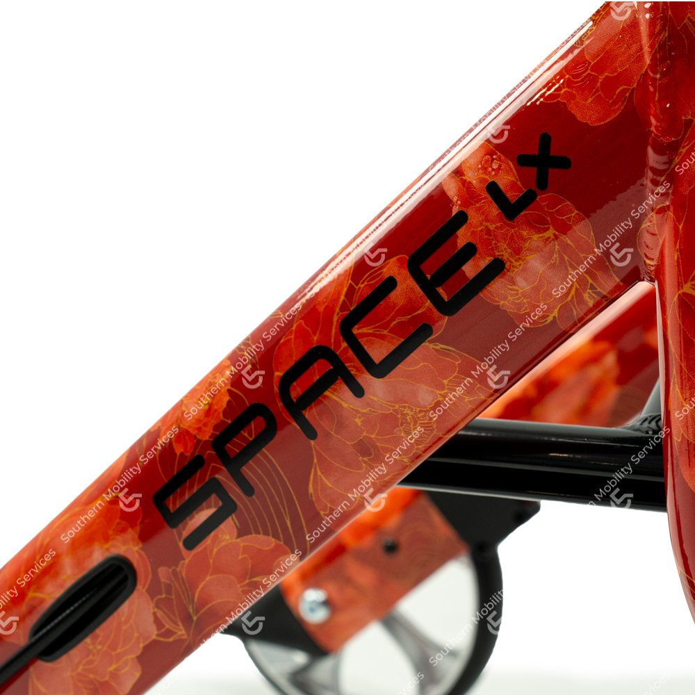 rehasense art line space lx 4 wheel walker