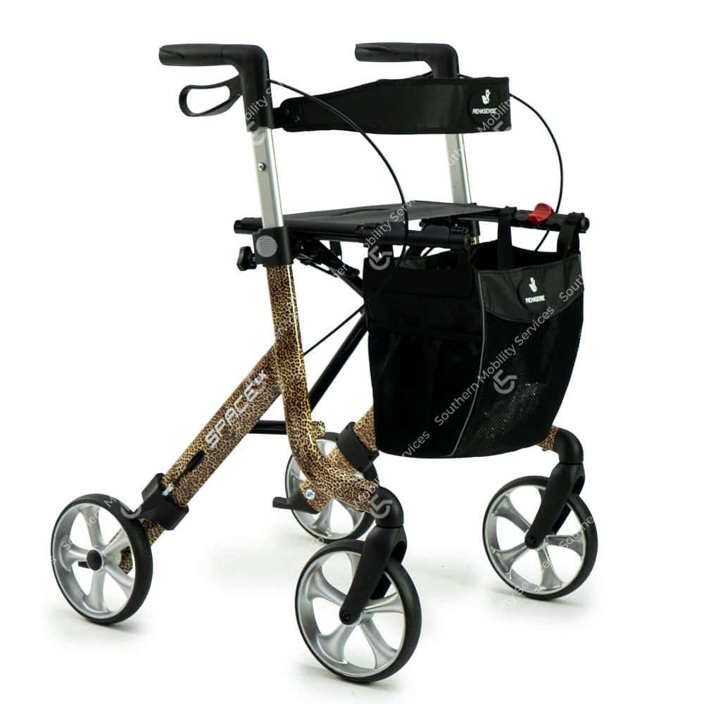 rehasense art line space lx rollator cheetah