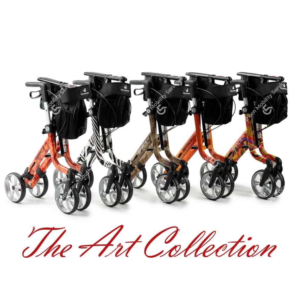 space lx rollator the art line collection