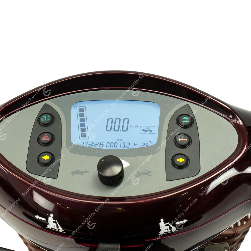 excel galaxy ii 8mph mobility scooter driver display