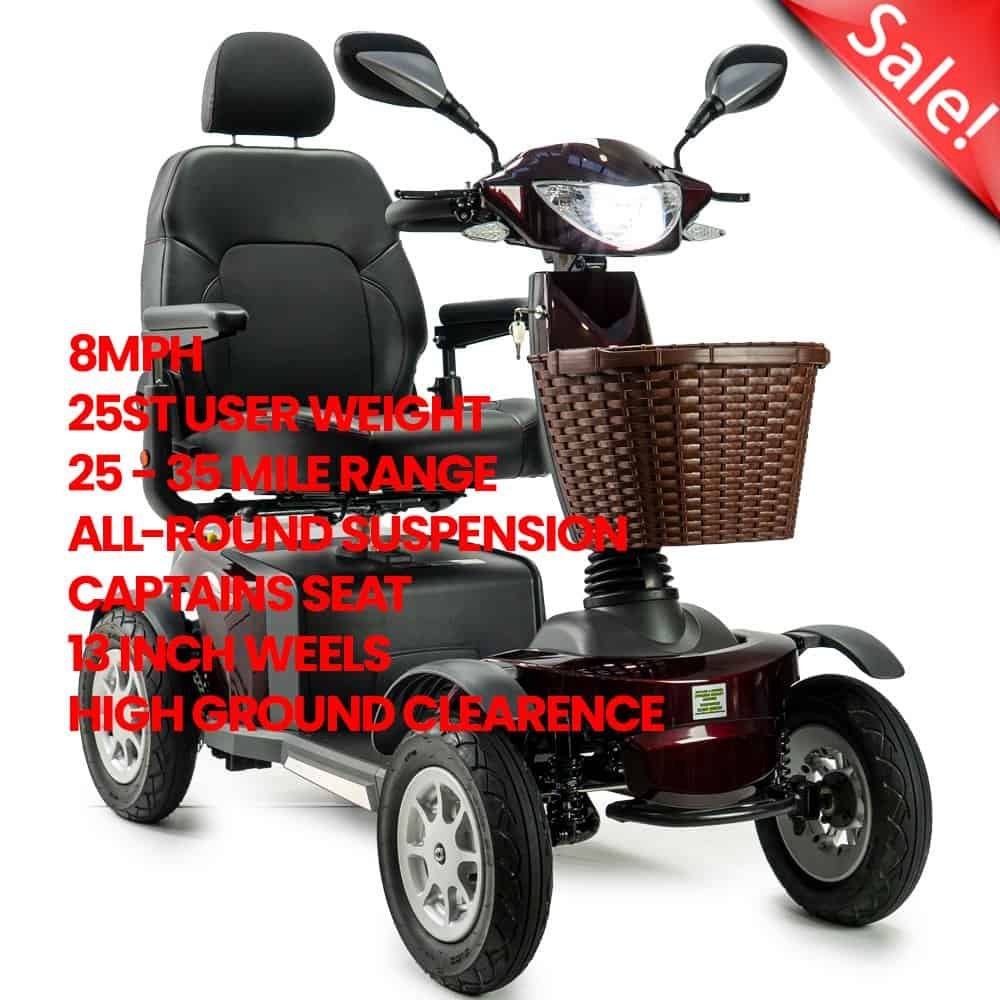 excel galaxy ii 8mph mobility scooter basingstoke