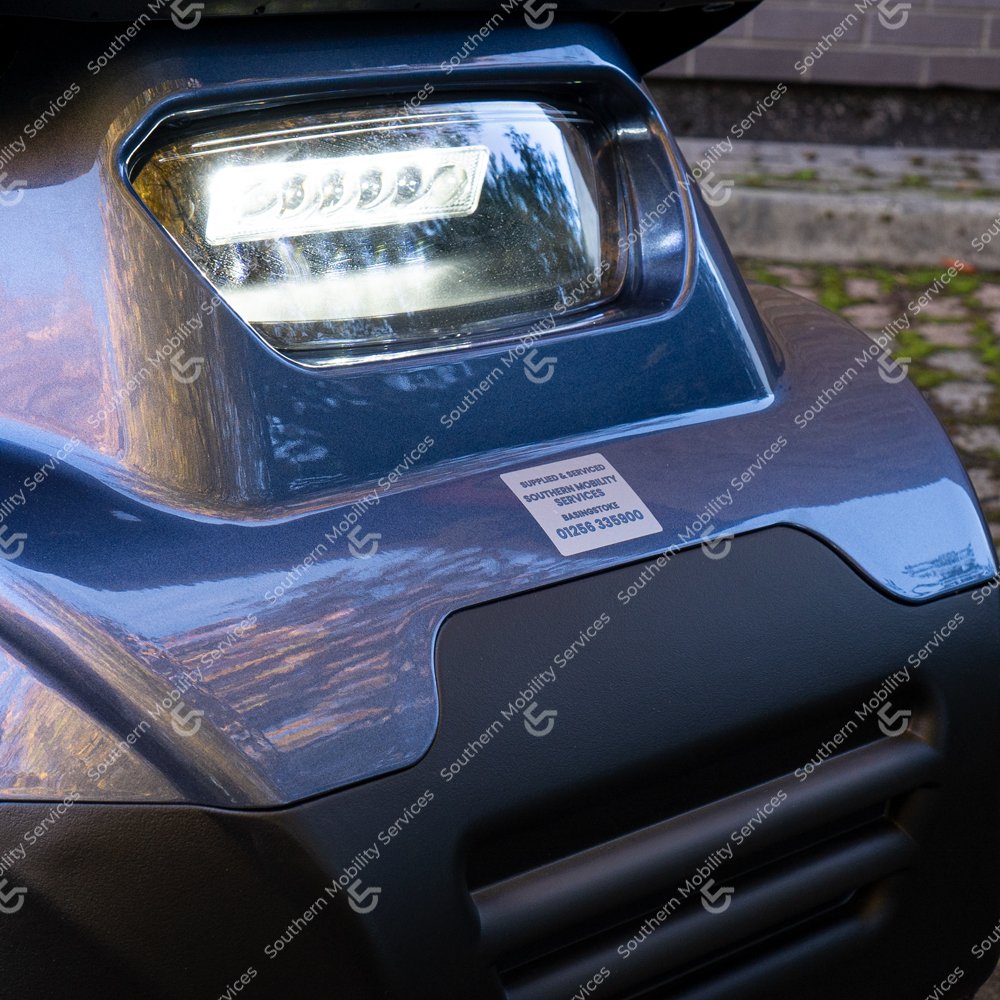 tga breeze blue 8mph mobility scooter front light