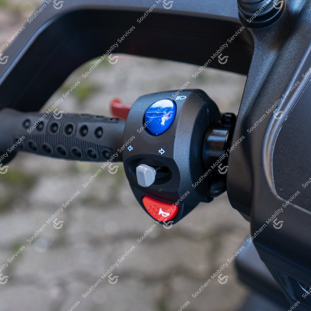 tga breeze blue 8mph mobility scooter hand controls