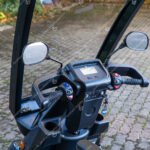 Tga Breeze 8mph Mobility Scooter With Canopy 7 tga breeze blue 8mph mobility scooter tiller