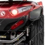 used rascal vector 8mph mobility scooter back view