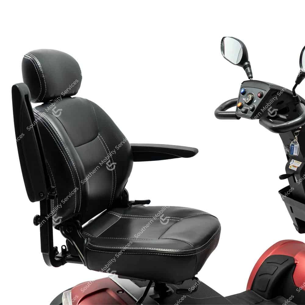 used rascal vector 8mph mobility scooter swivel seat