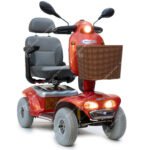 shoprider cadiz 8mph mobility scooter in orange