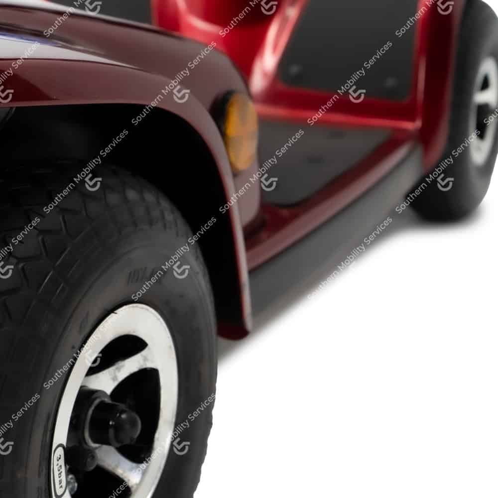 used invacare leo mobility scooter rear wheel image