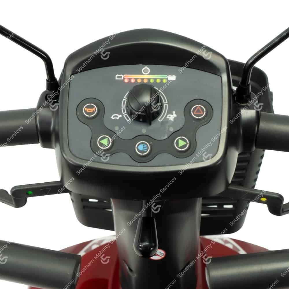 used invacare leo mobility scooter tiller