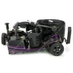 Used purple vouge portable mobility scooter dismantled