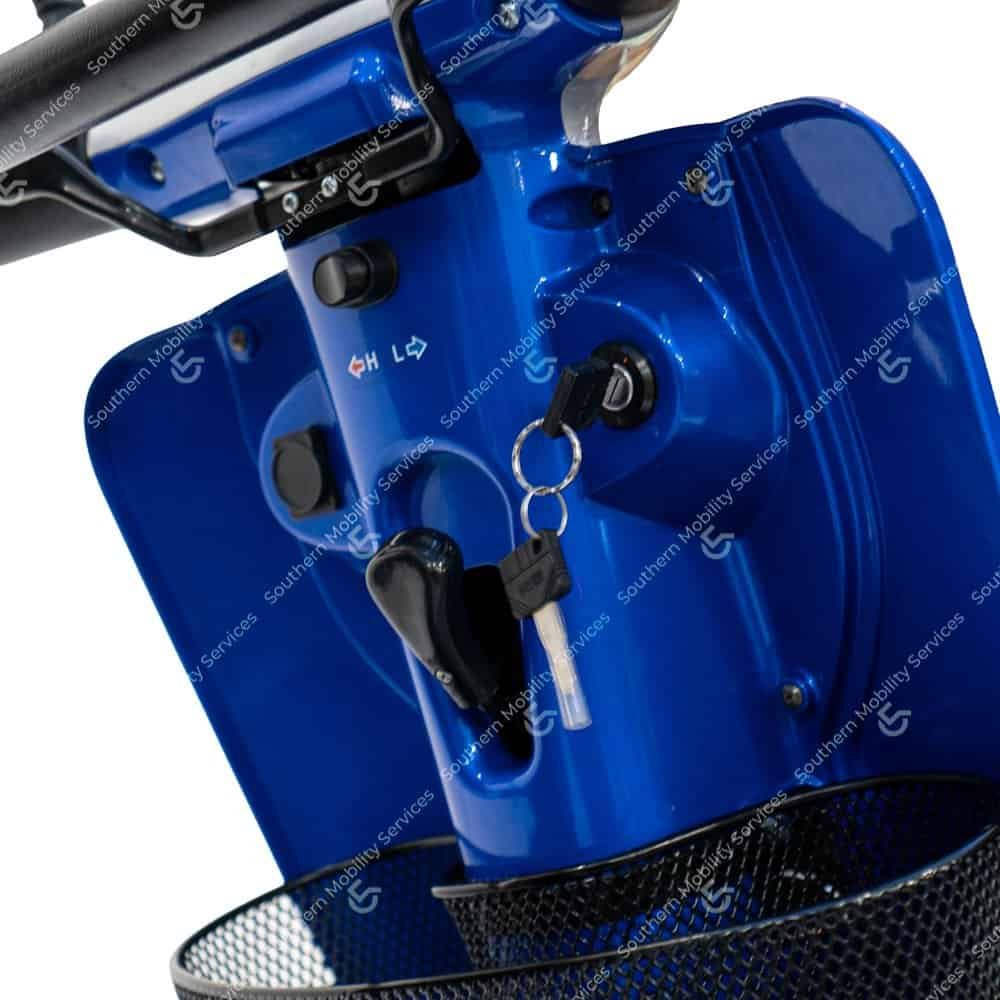 used kimco midi 8mph mobility scooter charge port