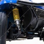 used kimco midi 8mph mobility scooter suspension