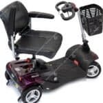 used plum airium portable mobility scooter swivel seat