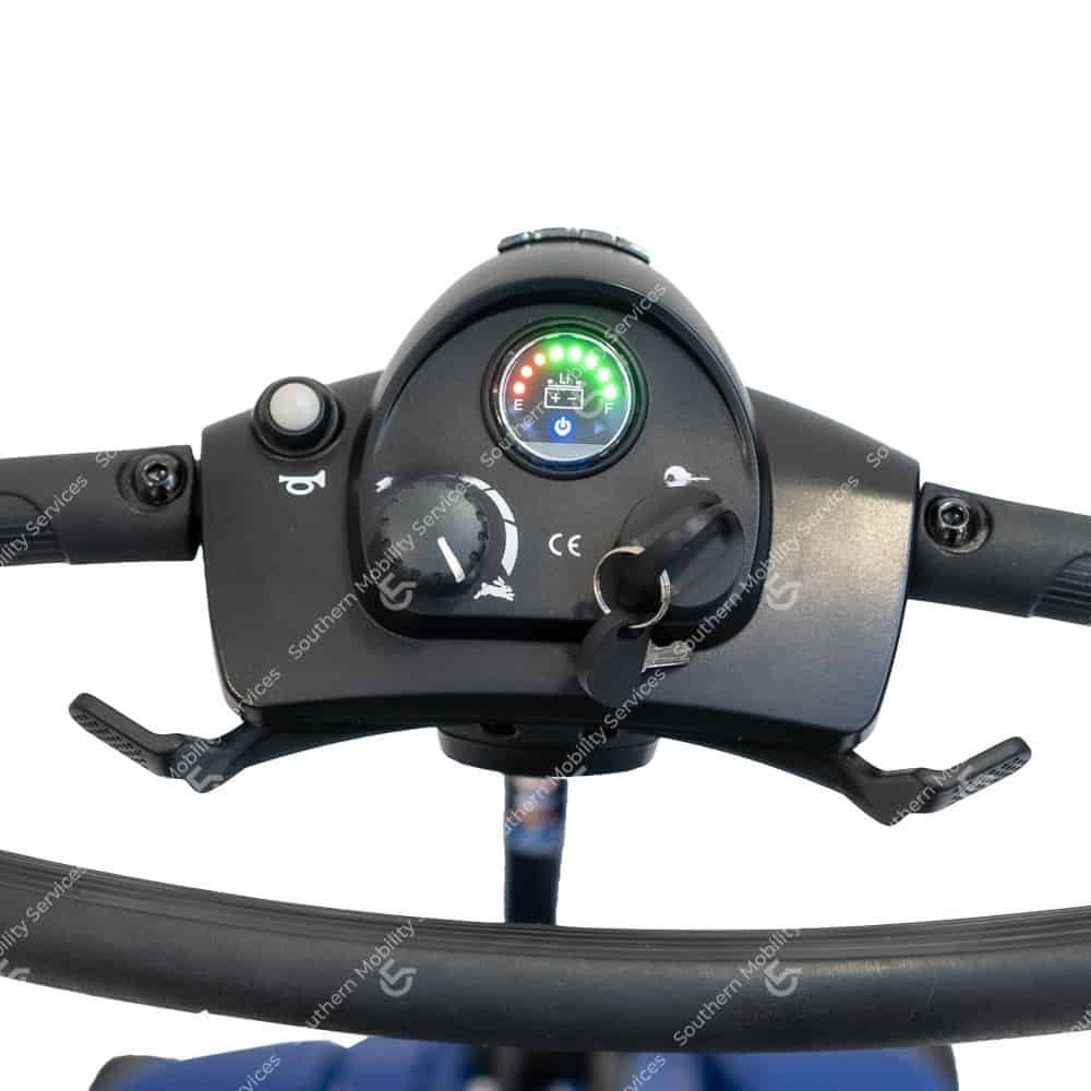 used pride alumalite plue portable mobility scooter tiller