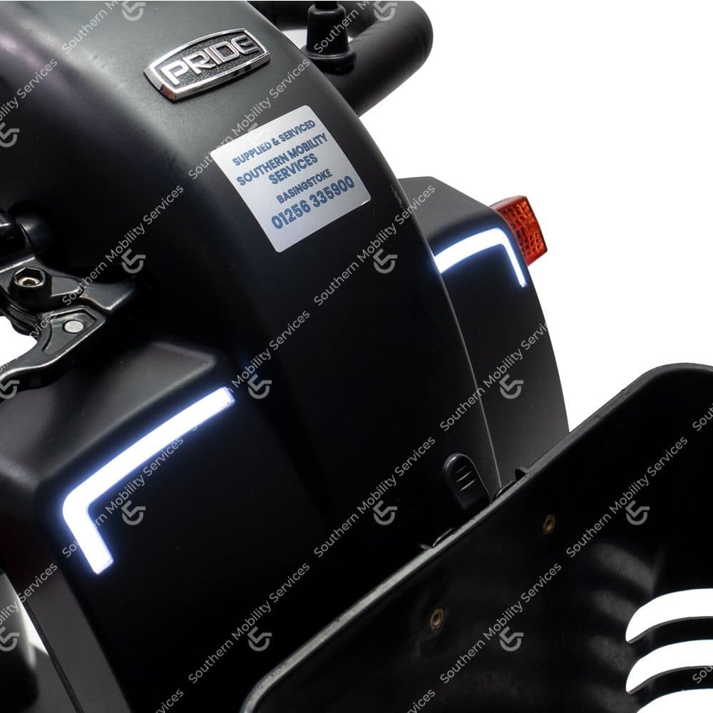 used pride colt sport 8mph mobility scooter led lights