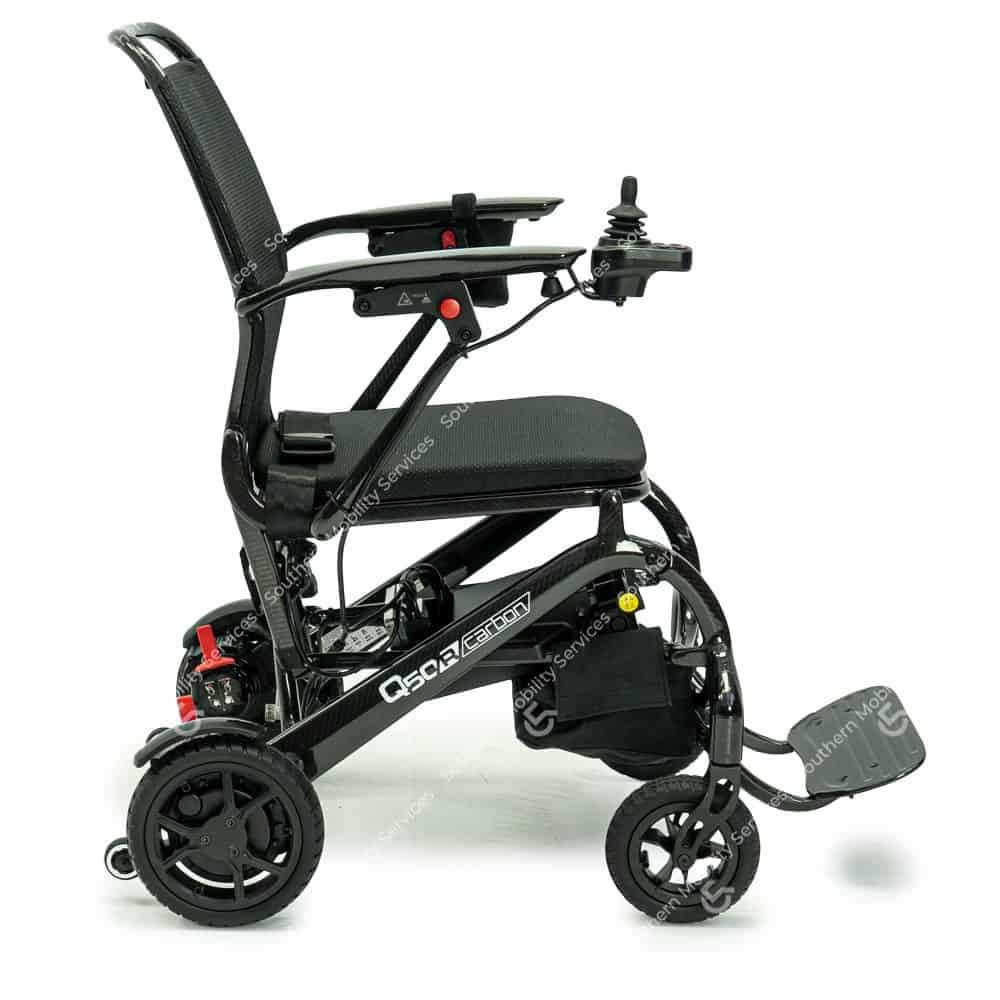 used quickie 50r carbon fibre powerchair basingstoke