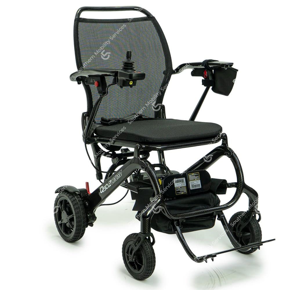 used quickie 50r carbon fibre powerchair